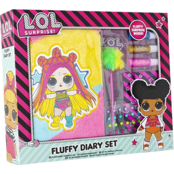 L.O.L. Surprise! Set diario DYO Fluffy con penne e adesivi