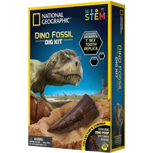 Set di scavo di fossili di dinosauro National Geographic