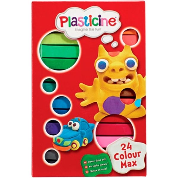 Plasticine Colour Max - 24 pezzi