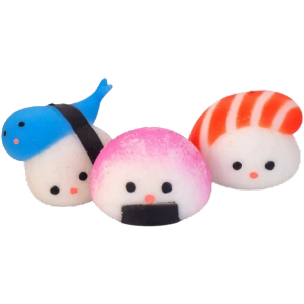 Scrunchems Squishy Sushi Pallina Antistress da Schiacciare
