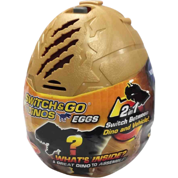VTech Switch & Go Dinos Eggs Giocattolo 2-in-1 Dinosauro & Veicolo