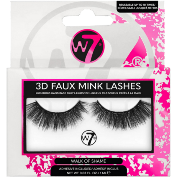 Ciglia finte W7 3D Faux Mink Walk of Shame