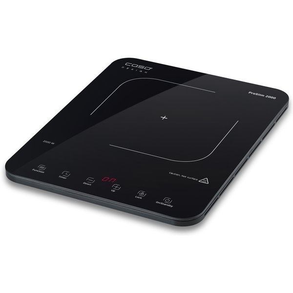 CASO ProSlim 2000 Portable Induction Hob Black - Caso