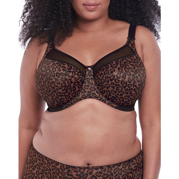 Goddess Kayla Full Cup Wired Bra Leopard - Elomi - Size: 34G