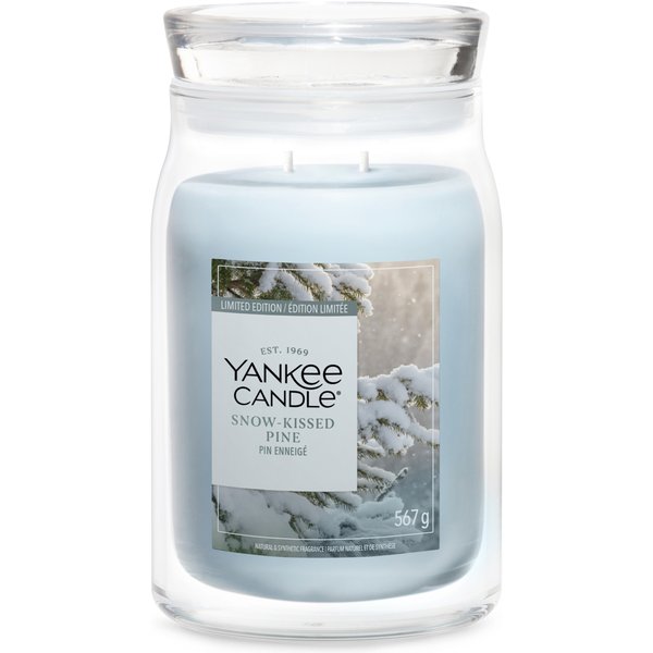 Yankee Candle Large Snow Kissed Pine