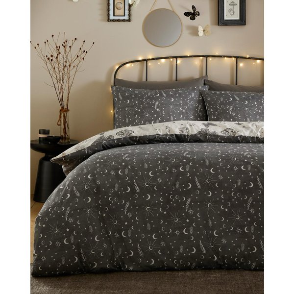 Fusion Celeste Duvet Cover Set Grey - Fusion - Size: KING