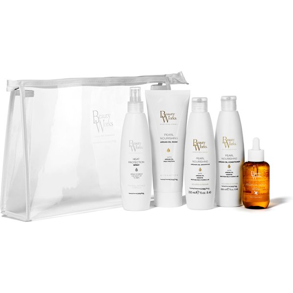 Argan Oil Moisture Set With Bag 250ml - Beauty Works