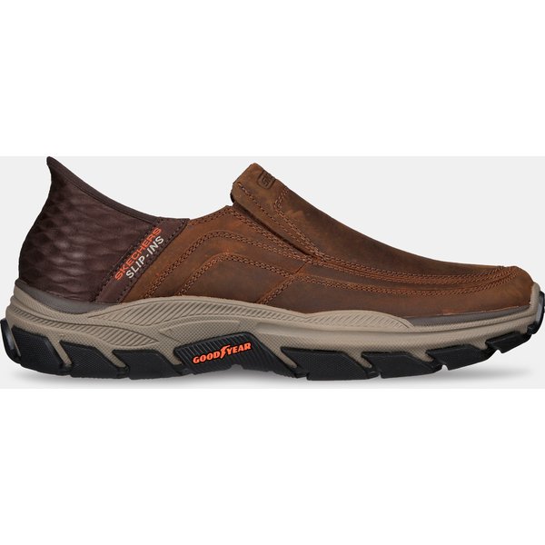 Skechers Respected Elgin Slip-Ins Brown Shoes