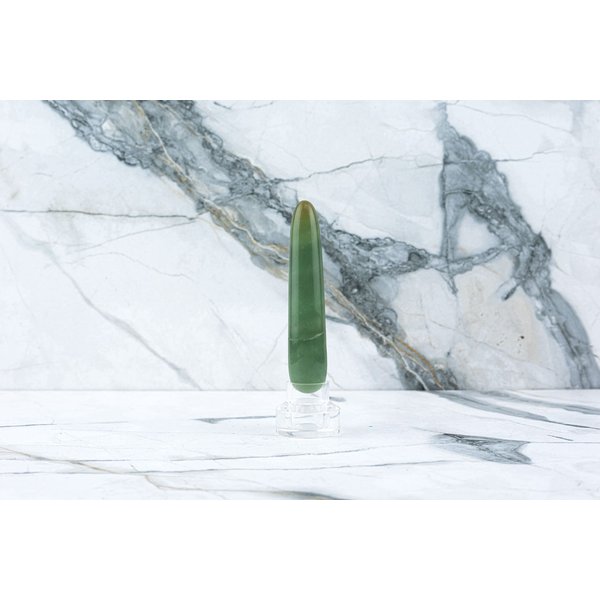 Yoni Wand - Green Jade Wand for Yoni Massage