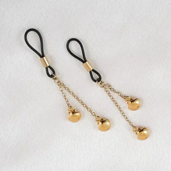 Sylvie Monthulé | Gouden Tepelklem en Sieraad | Duo Shells