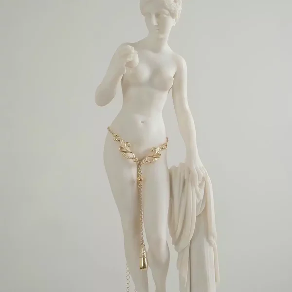 Sylvie Monthulé | Gouden Bodychain Sieraad | Emotion Drop Maat XS