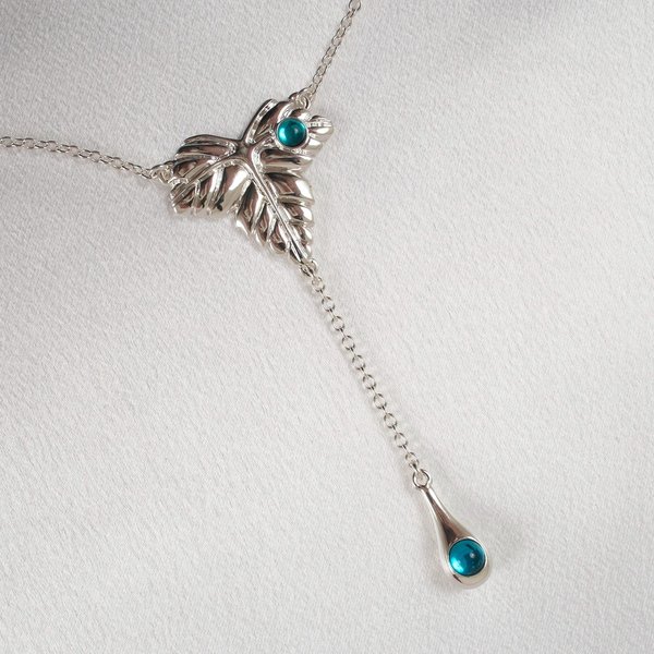 Sylvie Monthulé | Zilveren Bodychain | Secret Garden Maat L