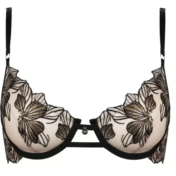 Corbeille Fleur Défendue – Luxe Half Cup Bh met Beugel Maat M