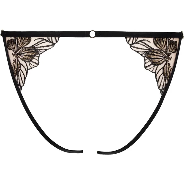 Open Slip Fleur Défendue – Luxe Lingerie van Atelier Amour Maat L
