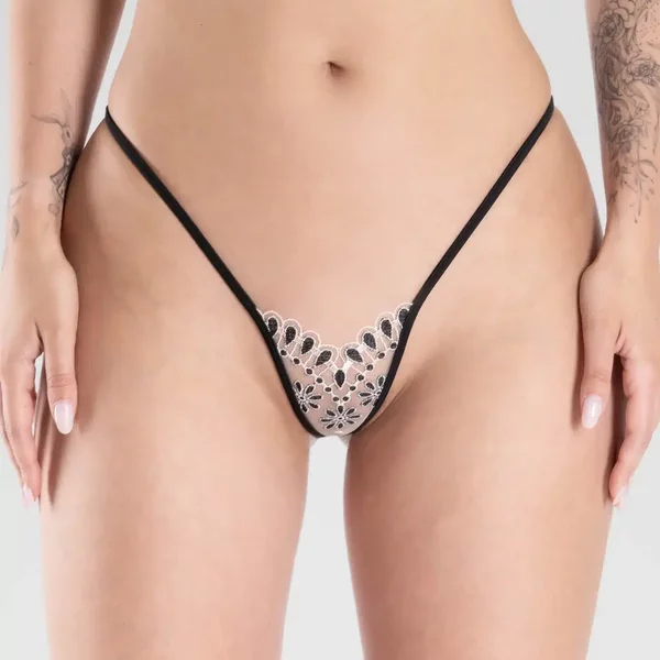 Lucky Cheeks | Fiesta Eleganza - Micro T-string Maat L