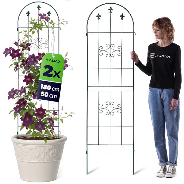 Podpora ogrodowa Unverre 180 x 50 cm ornament 2 szt.