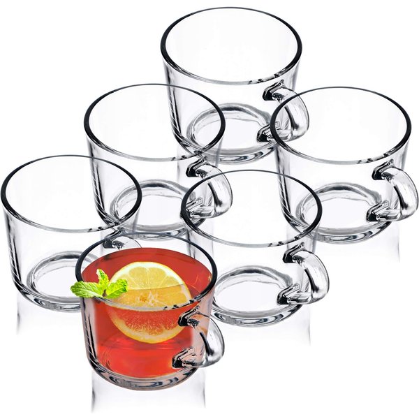 Kubki z uchem do kawy i herbaty Flero 270 ml, 6 szt.