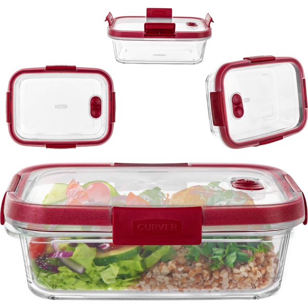 Pojemnik żaroodporny z pokrywką Curver Smart Cook 0.9L