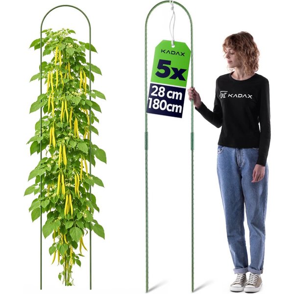 Podpora ogrodowa łukowa Arnage 28 x 180 cm 5 szt.