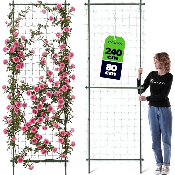 Podpora ogrodowa Aigre kurtyna 80 x 240 cm zielona