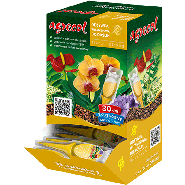 Agrecol Aplikator Florum Odżywka 32x30ml