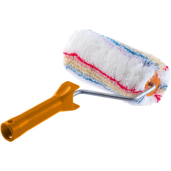 Wałek malarski z rączką Brochet 20 cm, pomarańczowy