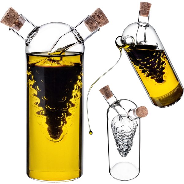Butelka na oliwę i ocet Bergolo 300ml + 50ml