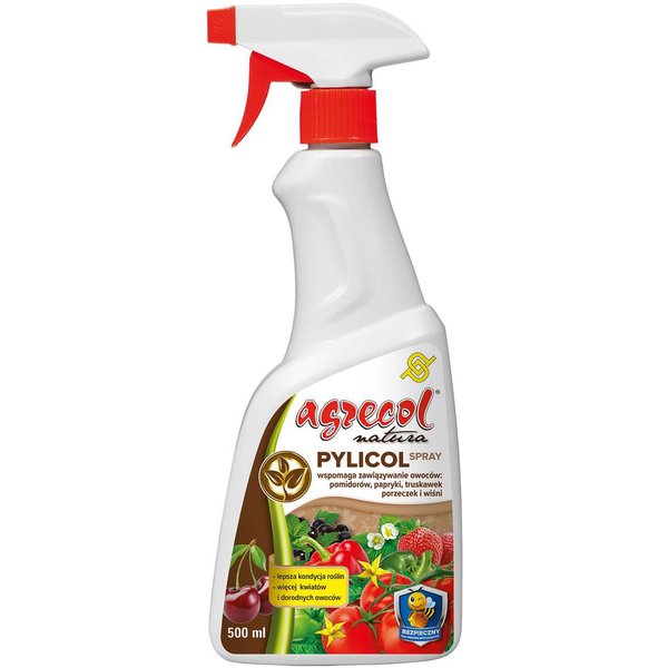 Agrecol Pylicol Spray Preparat wspomagający zawiązywanie owoców 500ml