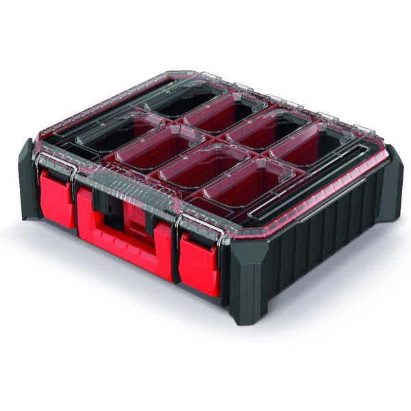 KISTENBERG Organizer narzędziowy CMX 45 S wysoki - KCX454015S - czarny