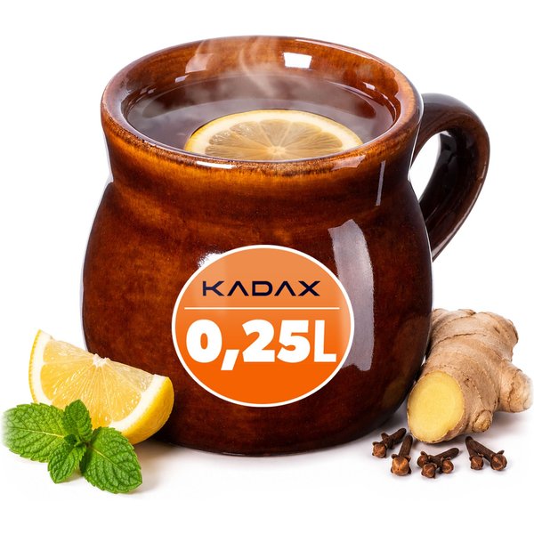 Kubek kamionkowy z uchem Olympia 0,25L