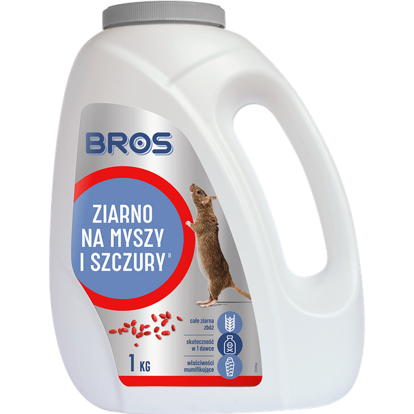 Bros Ziarno na myszy i szczury 1 kg