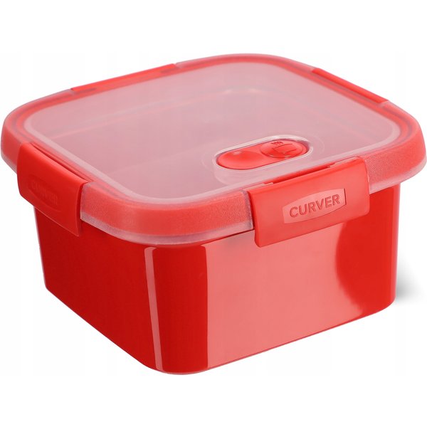 Pojemnik na żywność 1.1L Curver Steamer, czerwony