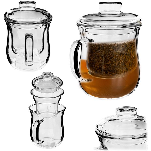 Kubek z zaparzaczem do herbaty i ziół Braud, 400 ml