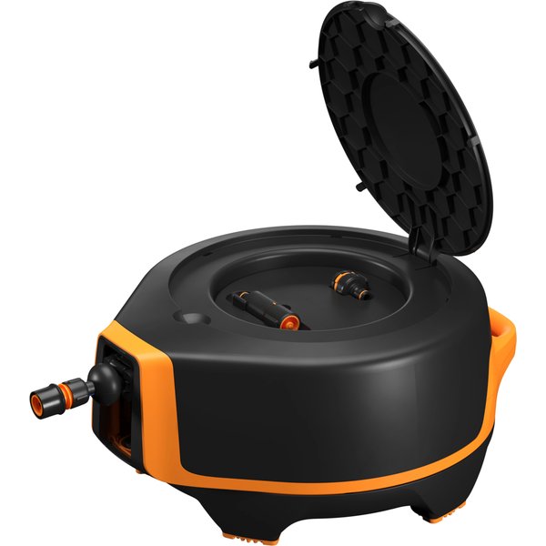 Fiskars 1067549 Automatyczny bęben z wężem XL
