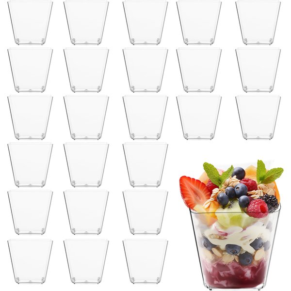 Pojemniki na deserki 120 ml Ravi Finger Food SPACE 24 szt.