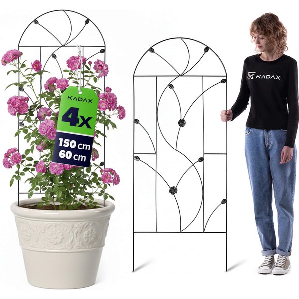 Podpora ogrodowa Unverre 150 x 60 cm róże 4 szt.