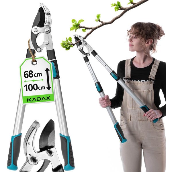 Sekator kowadełkowy teleskopowy Jaux 68-100 cm