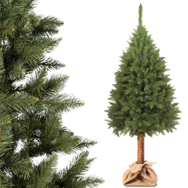 Sztuczna choinka na pniu Mireval 180 cm