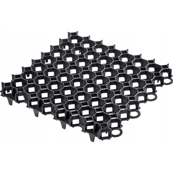 Kratka parkingowo-ogrodowa Forsa 50 x 50 cm 1 szt. 0.25 m² czarna