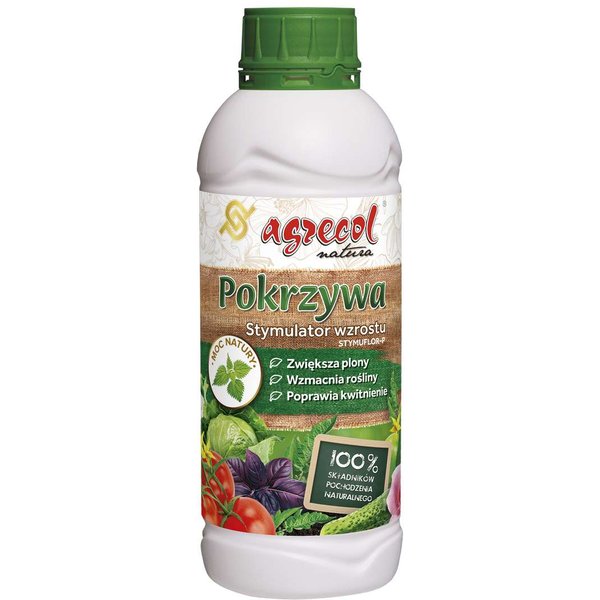 Agrecol Pokrzywa Stymuflor-P Stymulator wzrostu roślin 1L
