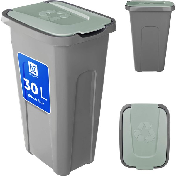 Kosz na śmieci Entrago 30L zielony