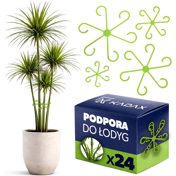Zestaw podpór do łodyg Lacoux 6-16 cm zielony 24 szt.