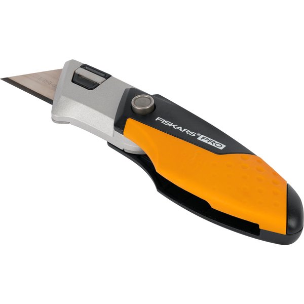 Fiskars 1062939 CarbonMax Compact Nóż uniwersalny ze składanym ostrzem