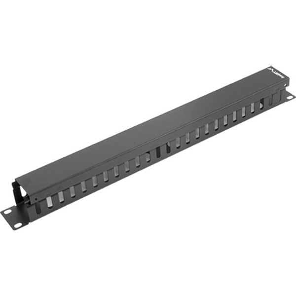 LANBERG 19" Kabelorganisation Typ A 1U schwarz