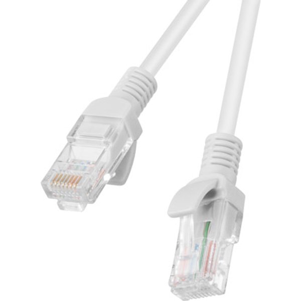 LANBERG Patchkabel CAT.5E UTP 15m Fluke Zertifikat grau