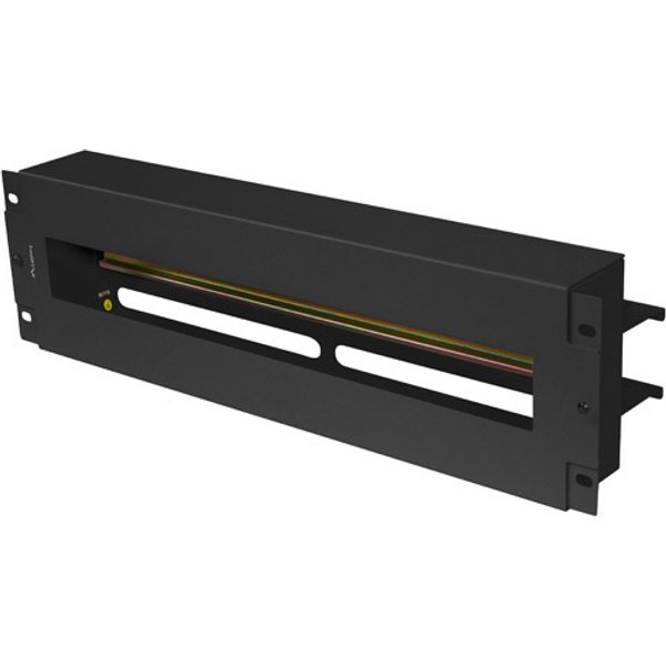 LANBERG 19" Spannungsverteiler mit DIN-Schiene TS-35 3U sw