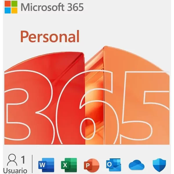 Microsoft 365 Personal 1-PC/MAC + Tablet - Suscripción: 12 meses