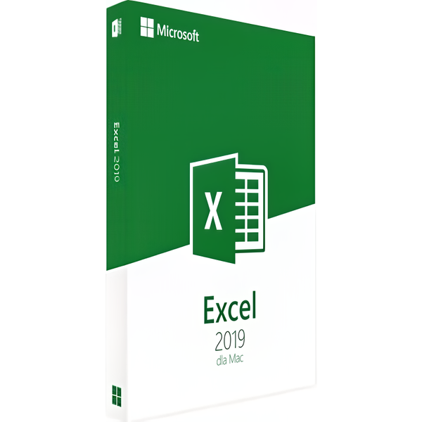 Microsoft Excel 2019 dla Mac - licencja wieczysta ESD 1 PC