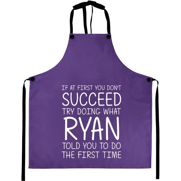 Ryan Name Personalized Birthday Funny Christmas Joke T Aprons