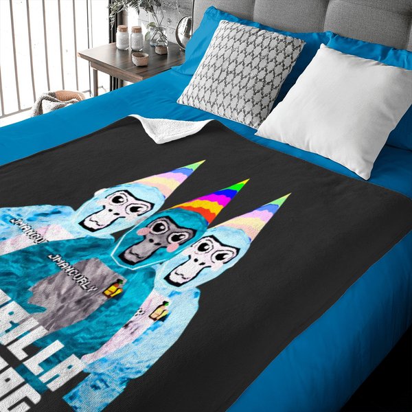 Gorilla Tag Jmancurly Merch For Boys Vr Gaming Boys Teens Baby Blankets